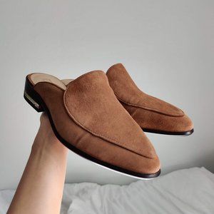 NEW Antonio Melani Nelma Suede Leather Mules